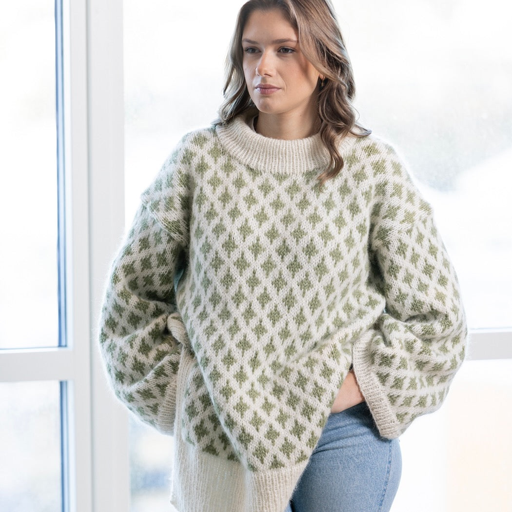 Strikk The Look: Mølle-genser