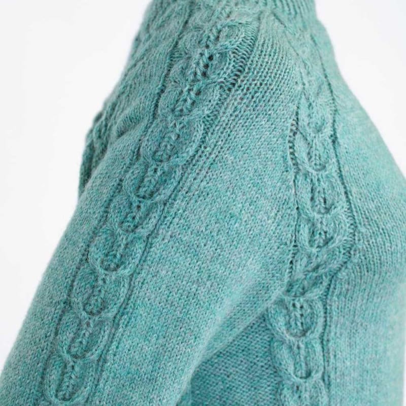 Strikk The Look: Aida-genser sjøgrønn