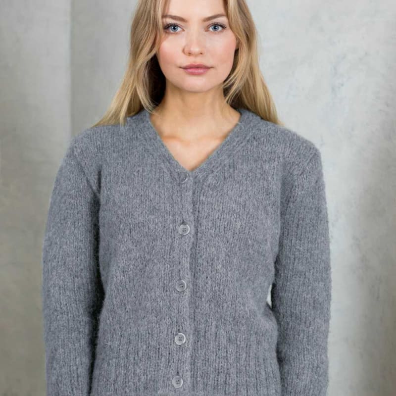 Strikk The Look: Akaia-jakke grå