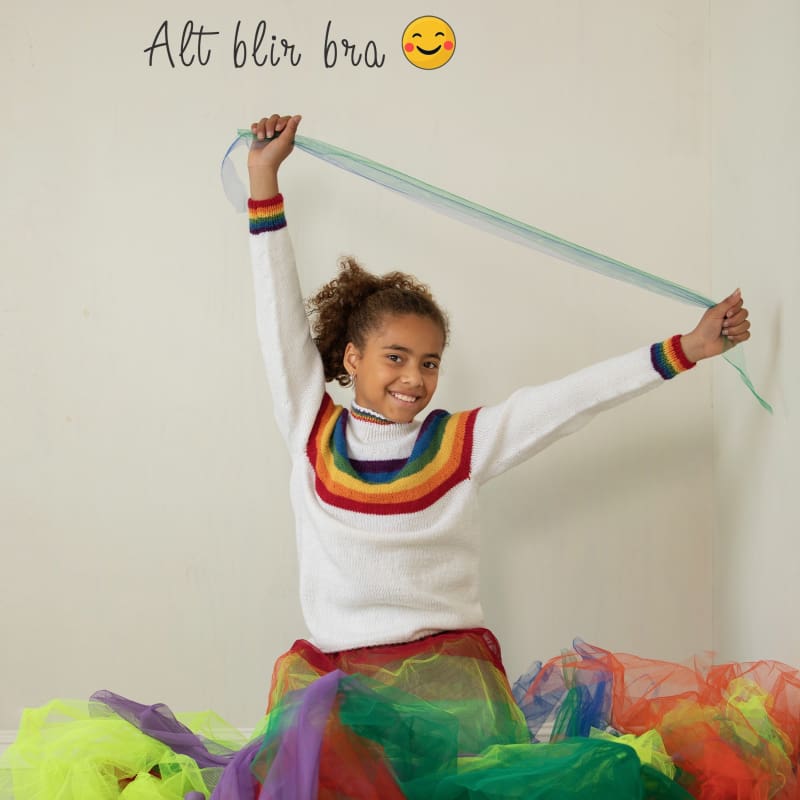 Strikk The Look: Alt blir bra-genser og lue