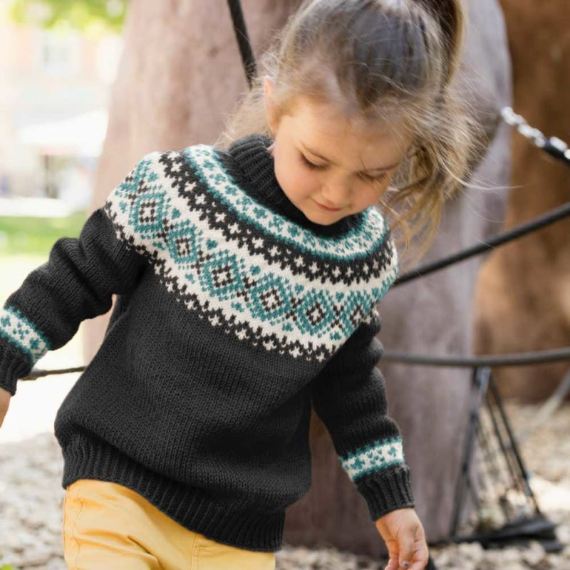 Strikk The Look: Artic-genser svart