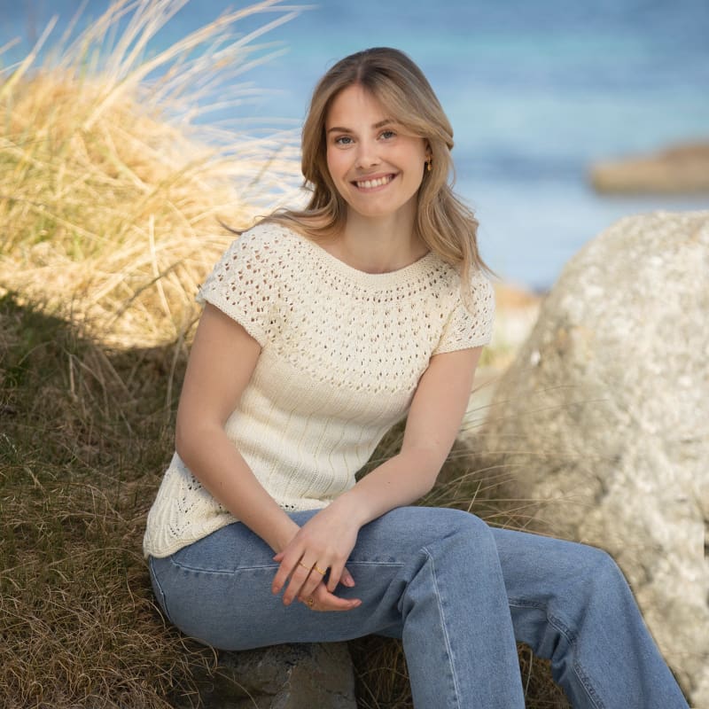 Strikk The Look: Believe-topp natur