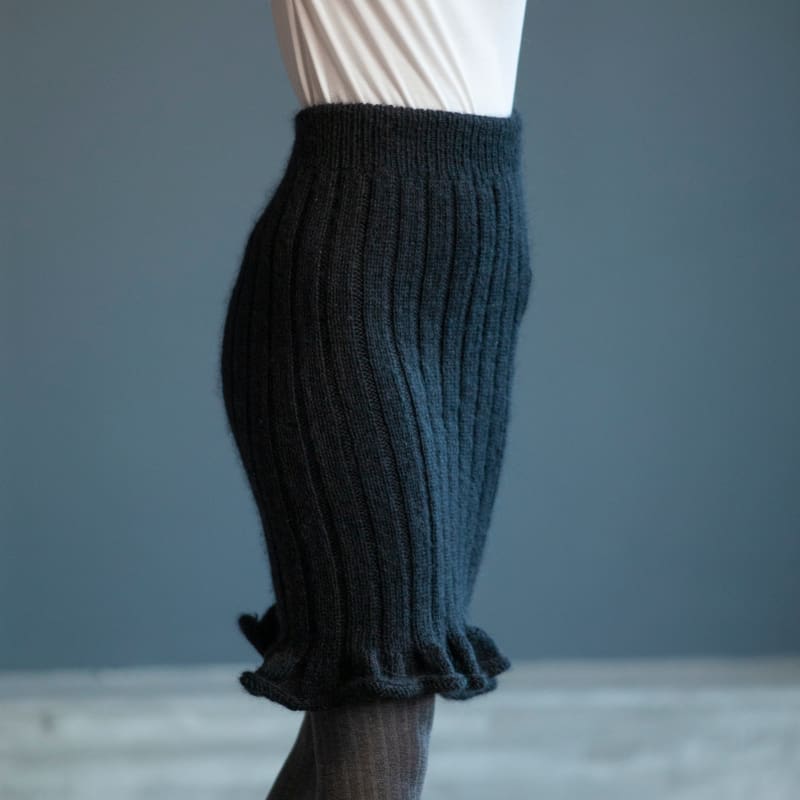 Strikk The Look: Coco-skjørt svart