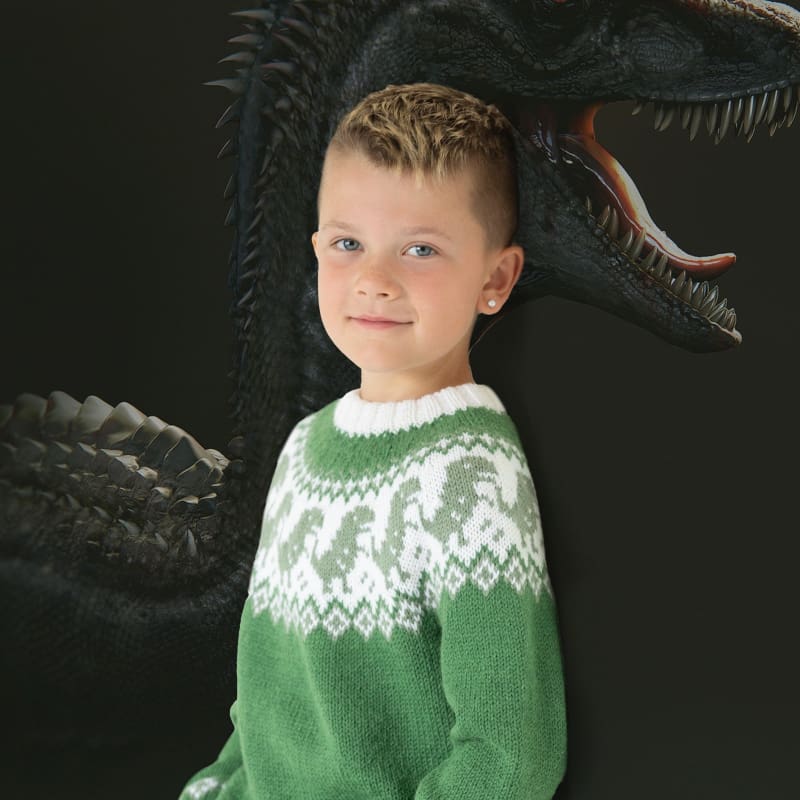 Strikk The Look: Dino-genser