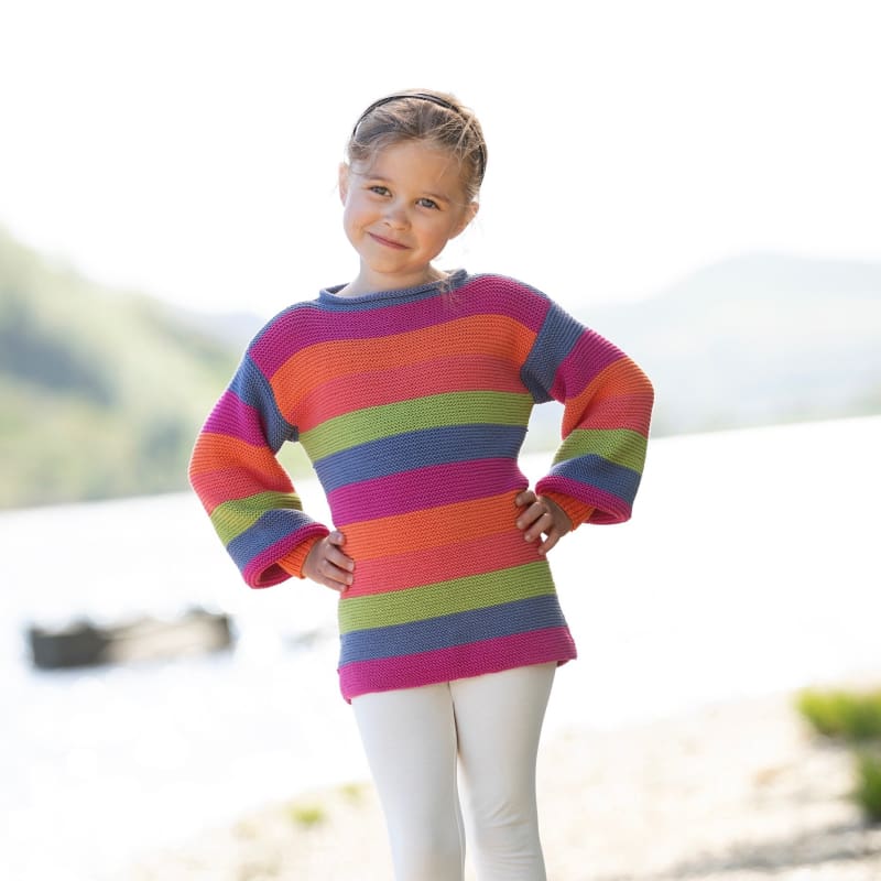 Strikk The Look: Dory-genser TuttiFrutti