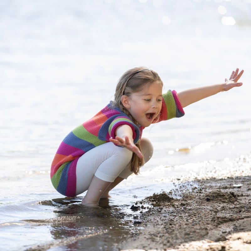 Strikk The Look: Dory-genser TuttiFrutti