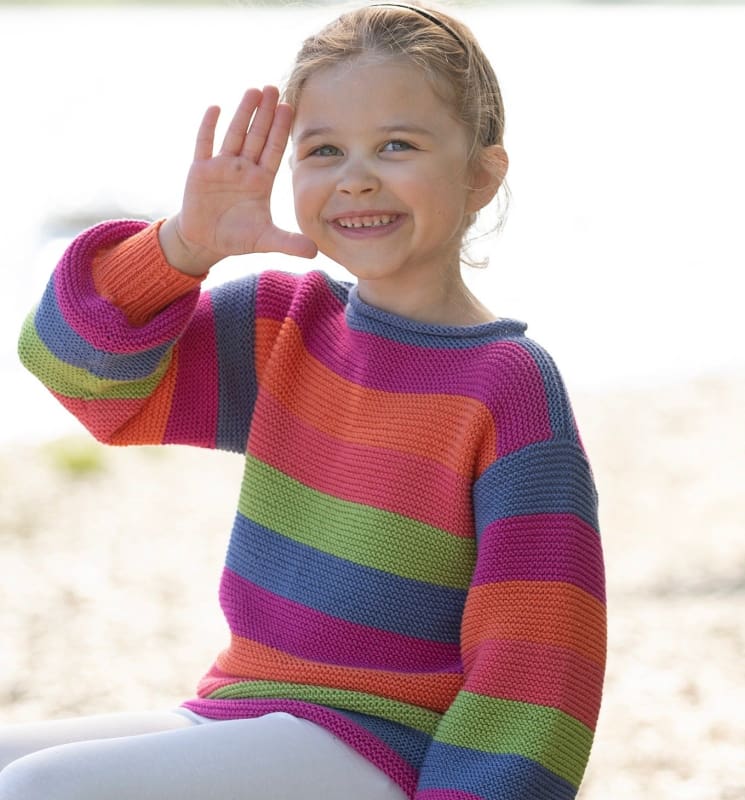 Strikk The Look: Dory-genser TuttiFrutti