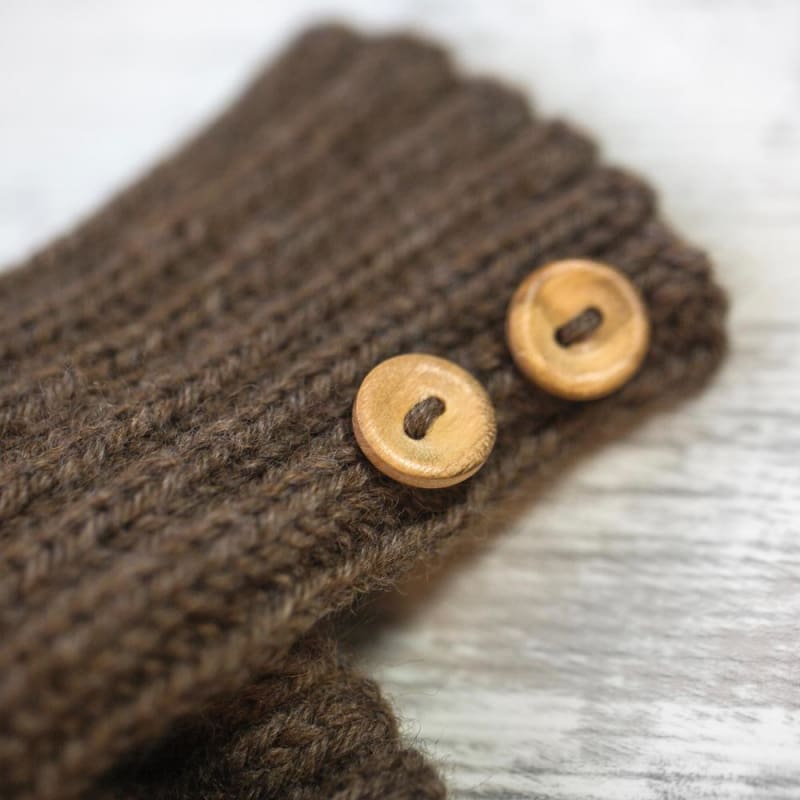 Strikk The Look: DSA-bukse brun