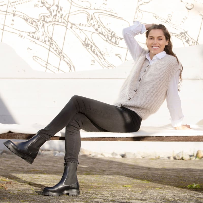 Strikk The Look: Enkel-vest