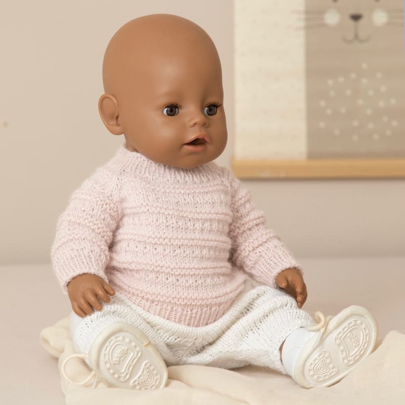 Strikk The Look: "Frøy"-dukkegenser og tights