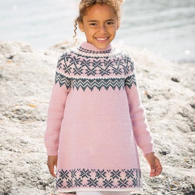 Strikk The Look: Fryd-kjole rosa