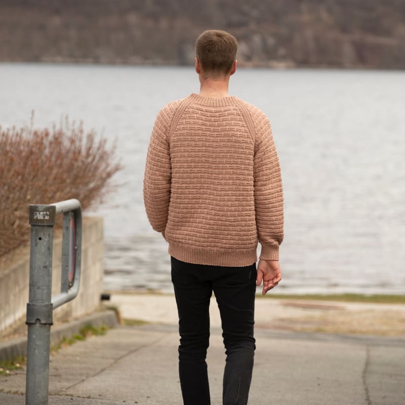 Strikk The Look: Garam-genser lys nougat