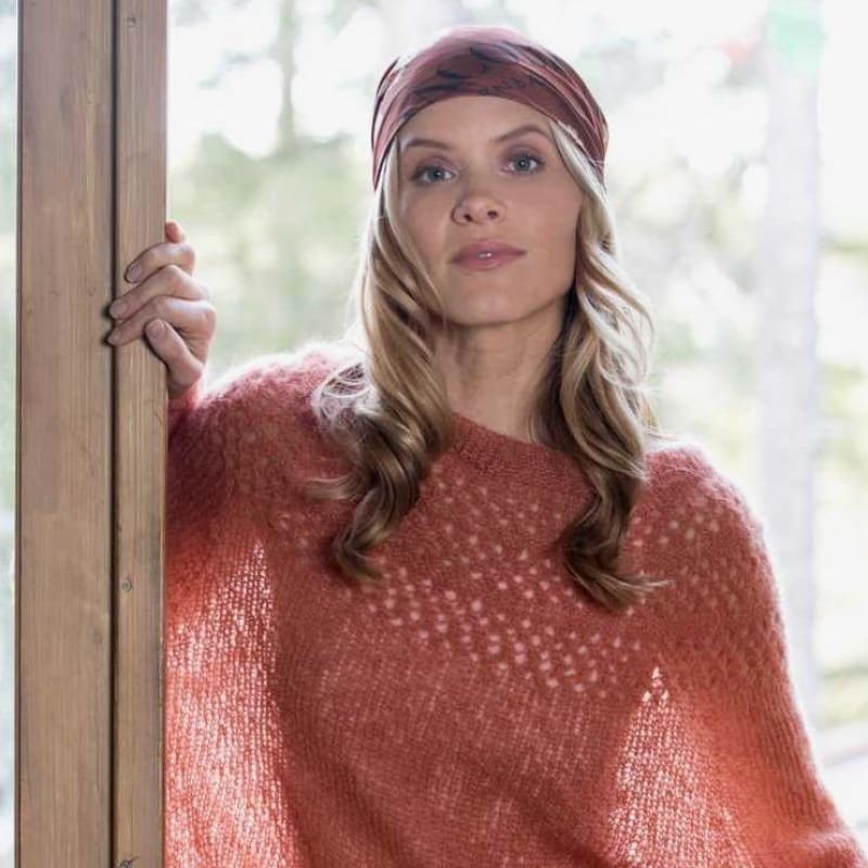 Strikk The Look: Gently-genser aprikos