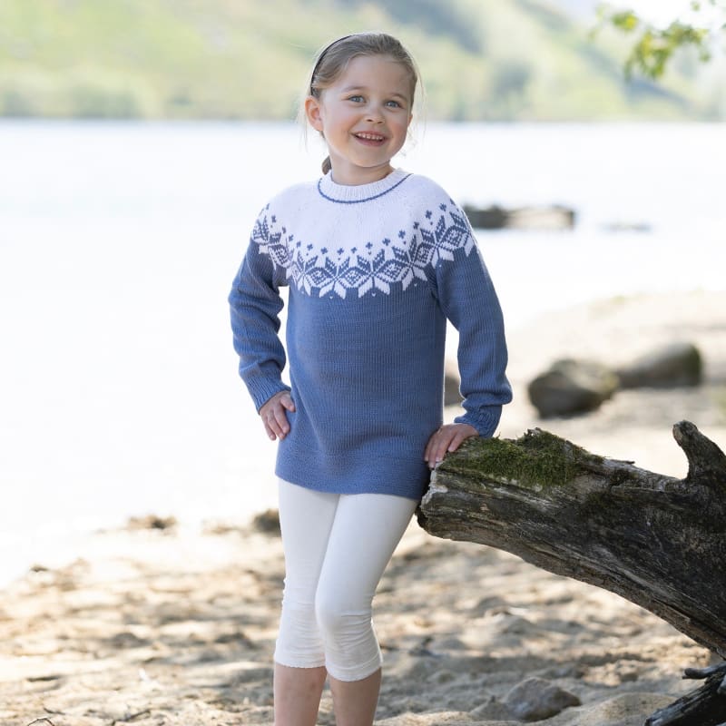 Strikk The Look: Gill-genser gråblå