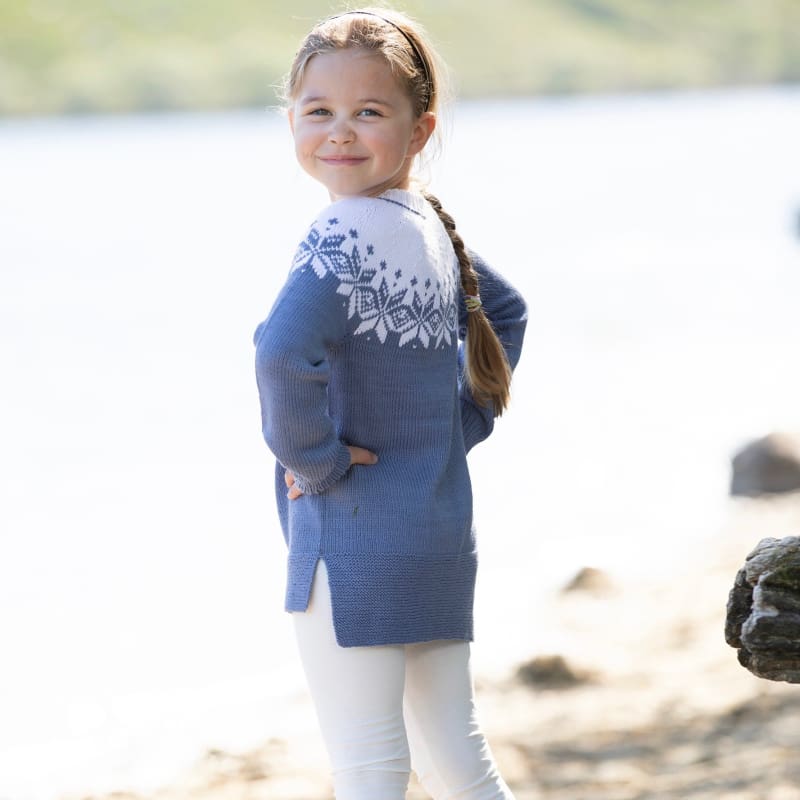 Strikk The Look: Gill-genser gråblå