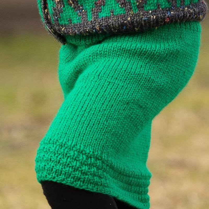 Strikk The Look:  Ginger-skjørt grønn