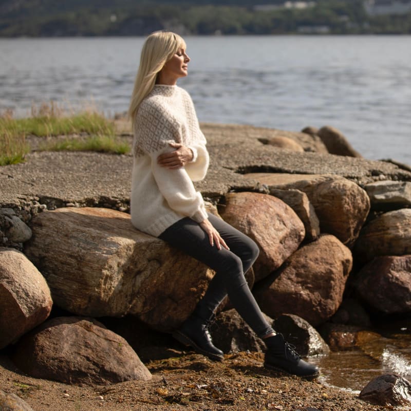 Strikk The Look: Glød-genser