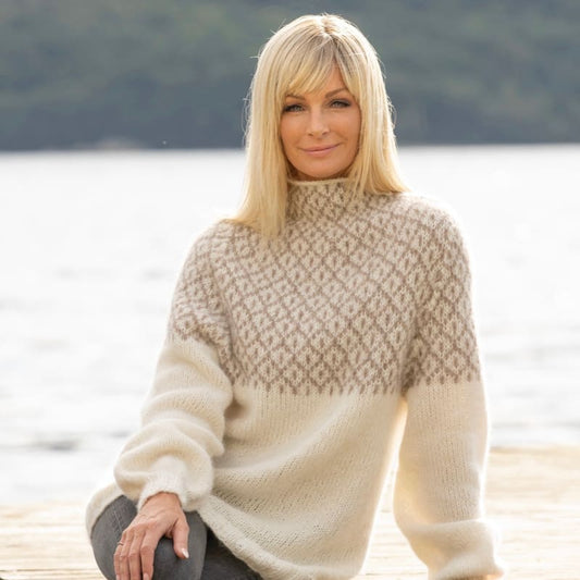 Strikk The Look: Glød-genser