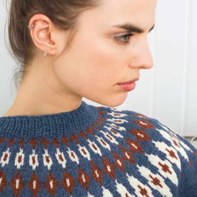 Strikk The Look: Gyri-genser denim