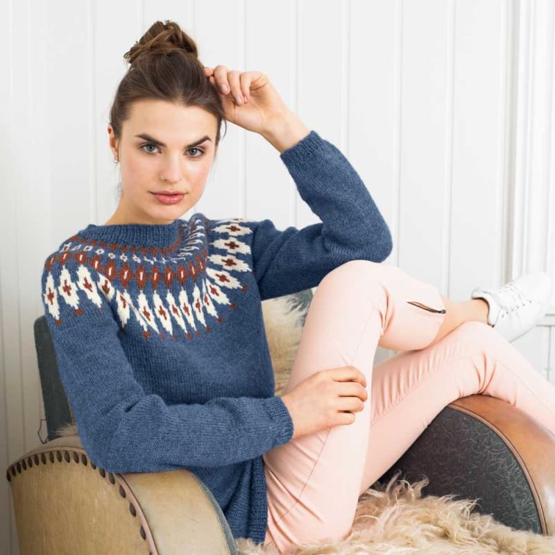 Strikk The Look: Gyri-genser denim
