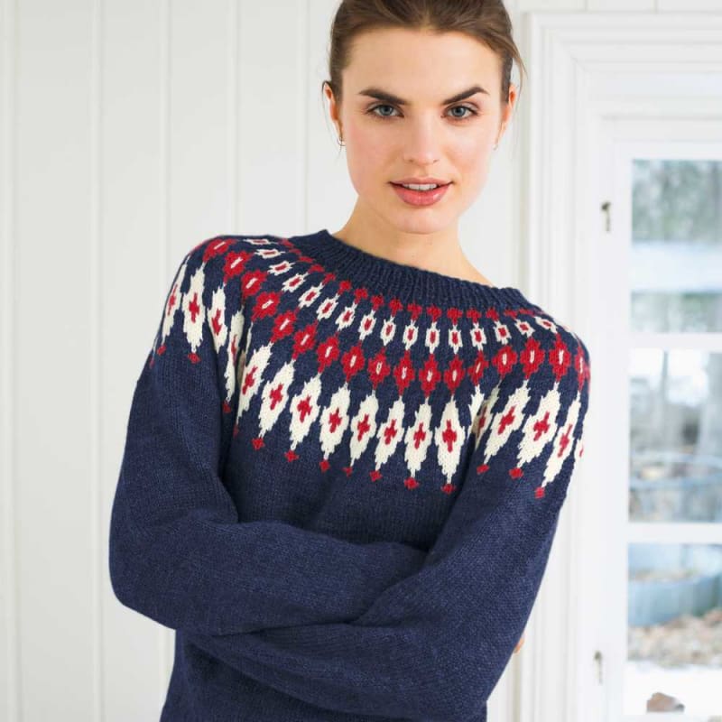 Strikk The Look: Gyri-genser marine
