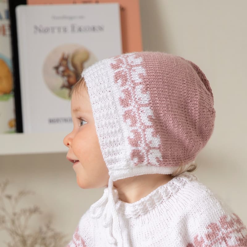 Strikk The Look: Helle-kjole og kyse pudderrosa