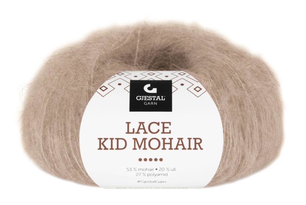 Strikk The Look: Iben cardigan m/belte beige