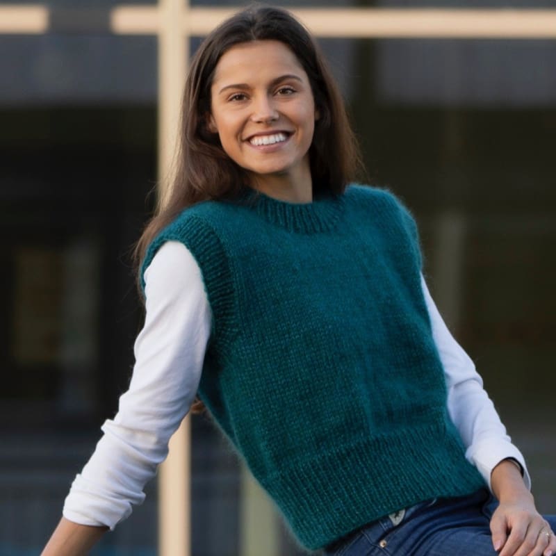 Strikk The Look: Jade-vest