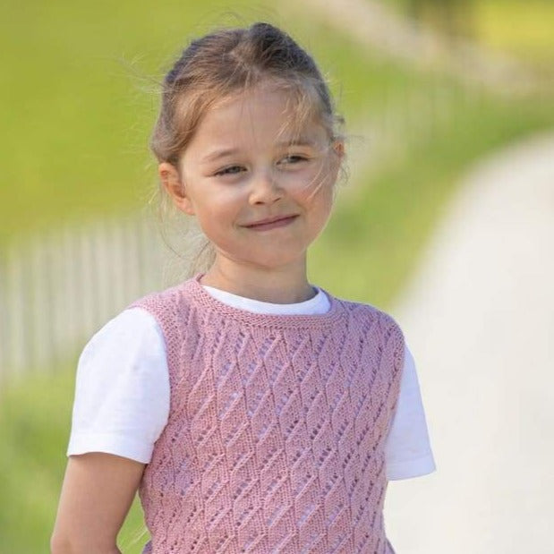 Strikk The Look: Jåt sommertopp barn