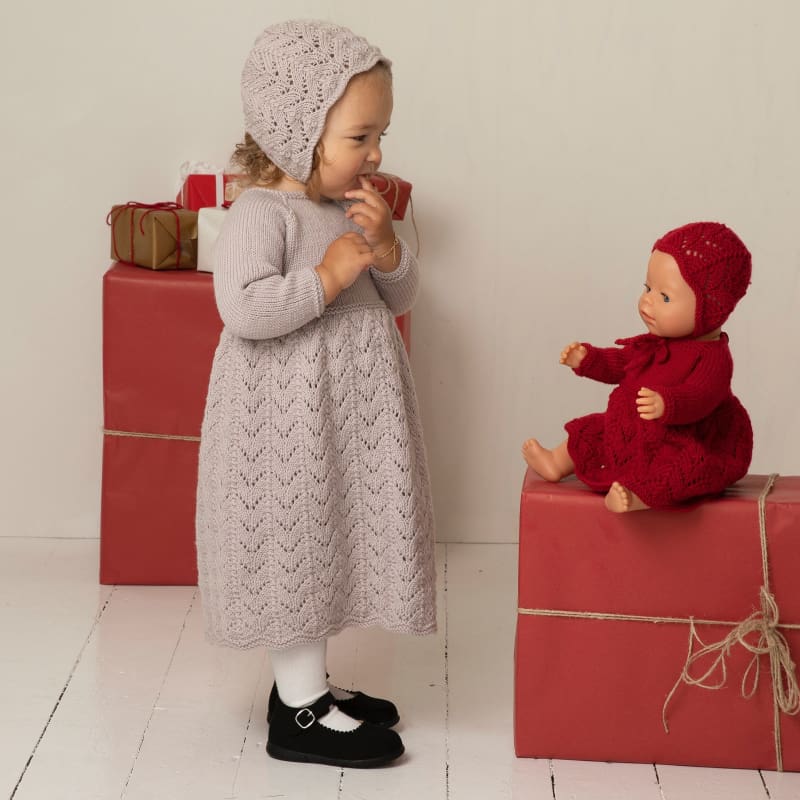 Strikk The Look: Jolin-kjole og kyse sand