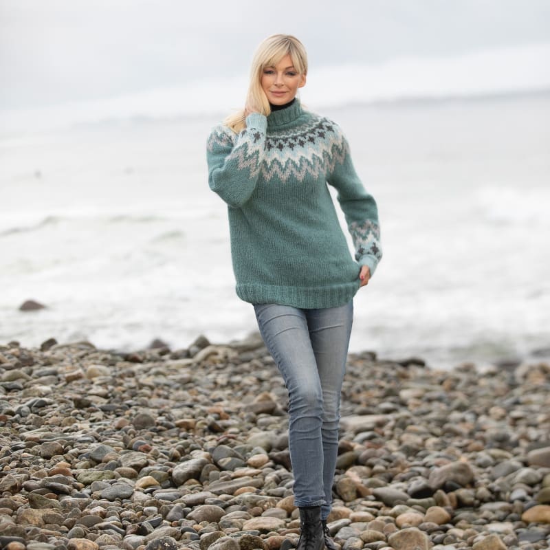 Strikk The Look: Kathrine-genseren petrol