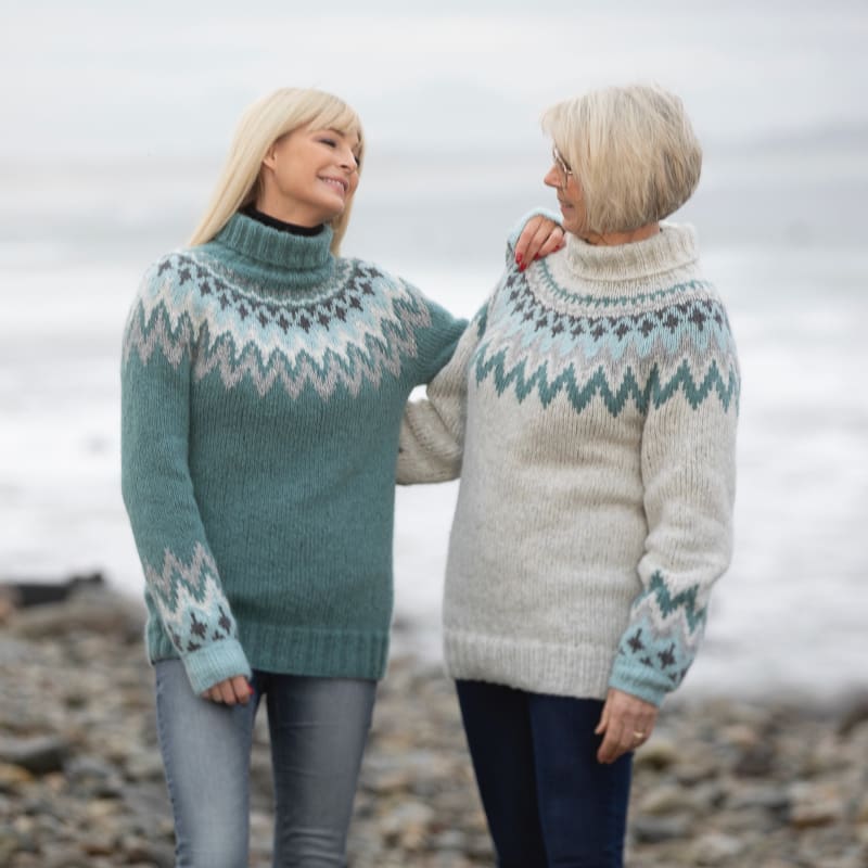 Strikk The Look: Kathrine-genseren petrol