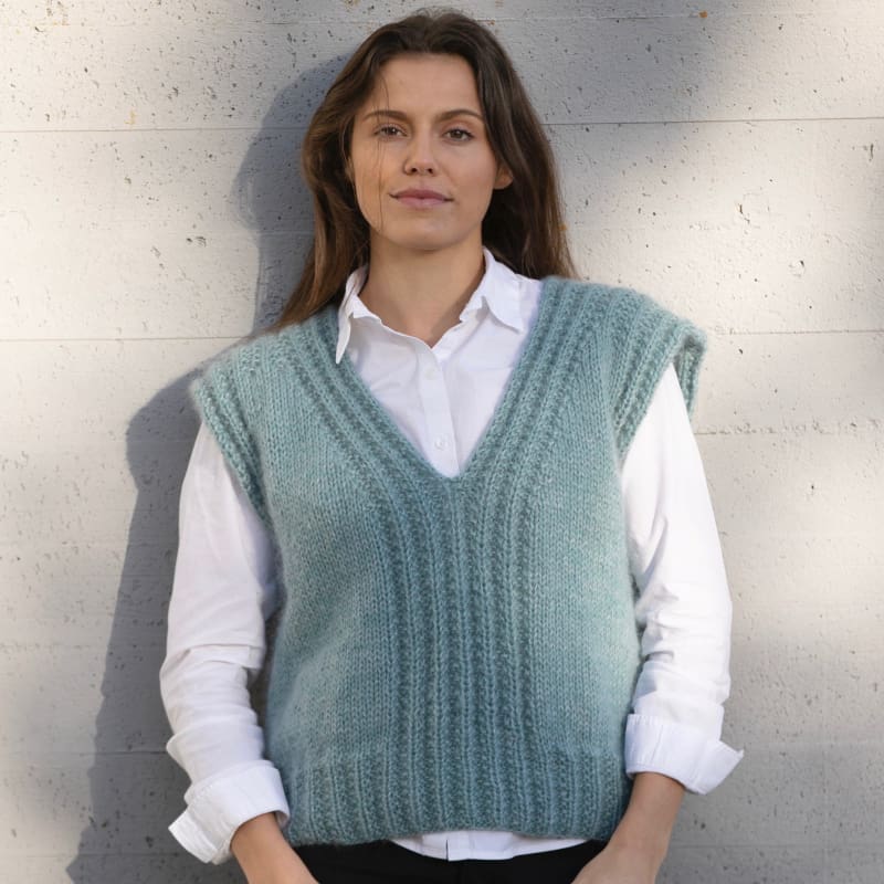 Strikk The Look: Klar-vest