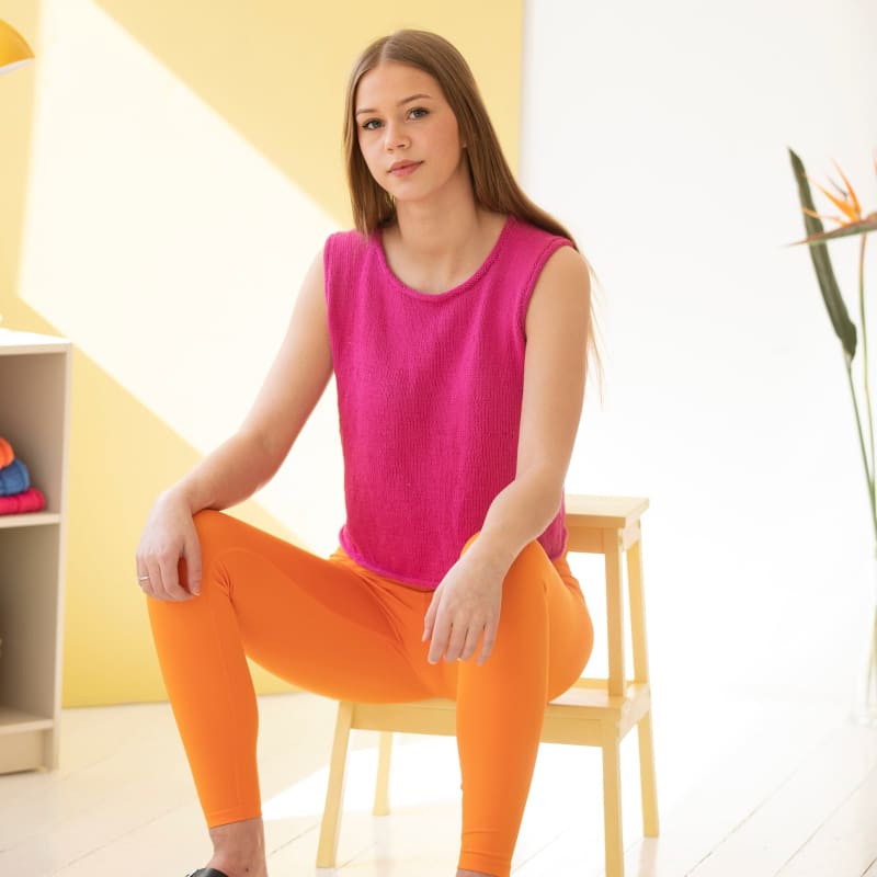 Strikk The Look: Knarr-sommertopp