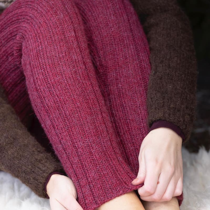 Strikk The Look: Leah-bukse rød