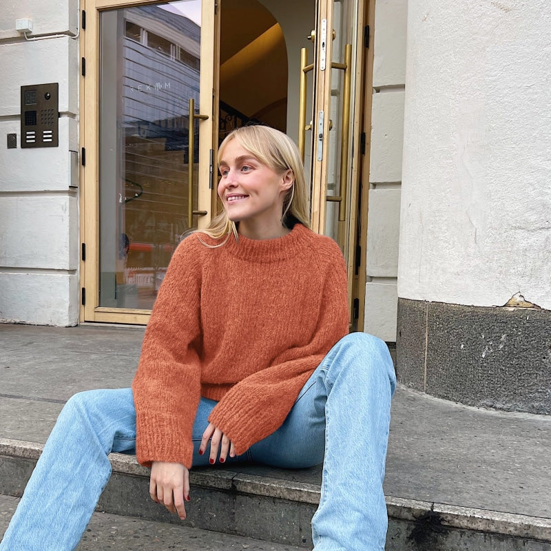 Strikk The Look: Loose-genser oker