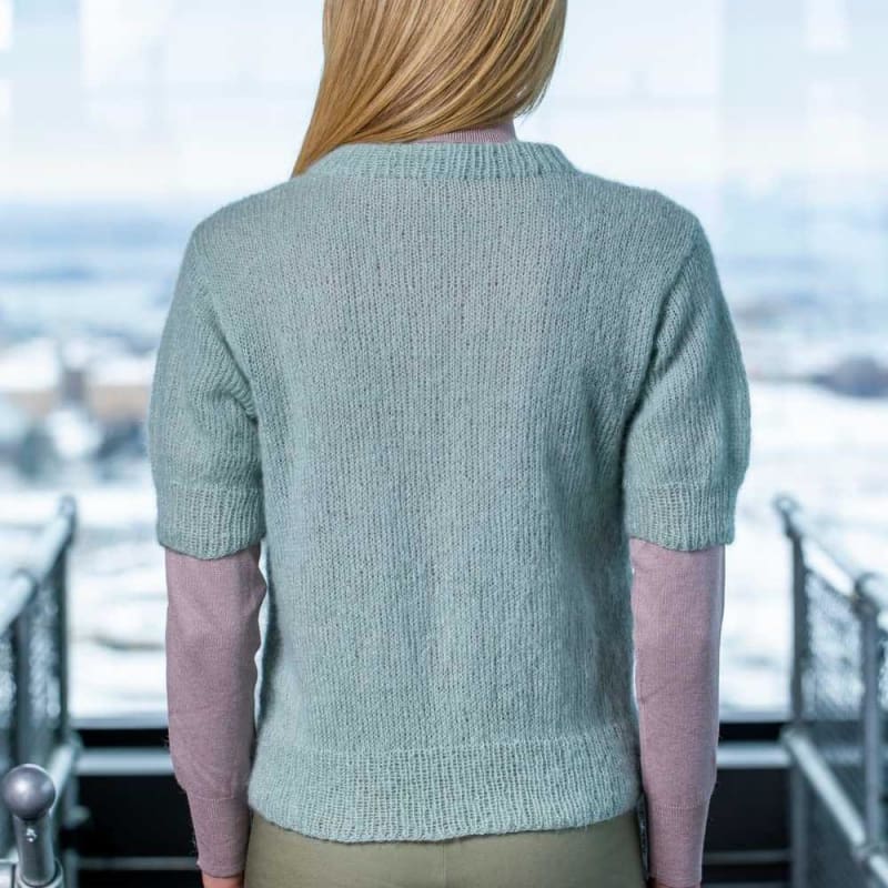 Strikk The Look: Lun-vest dus mint