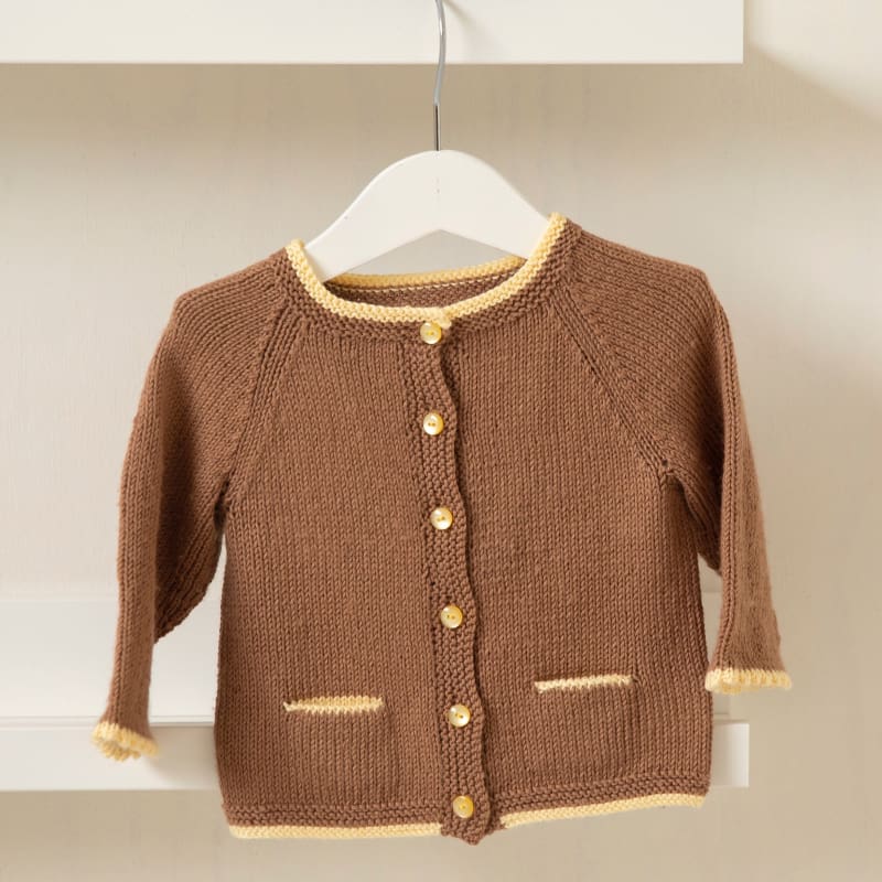 Strikk The Look: Luna-jakke brun