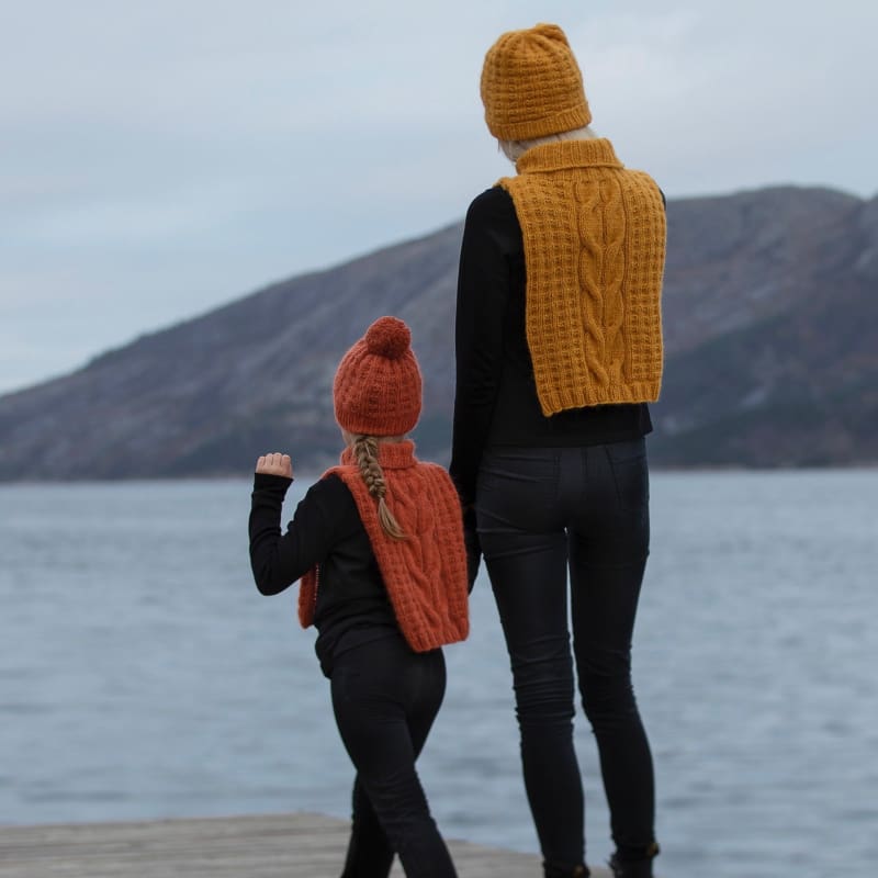 Strikk The Look: Malm lue og hals