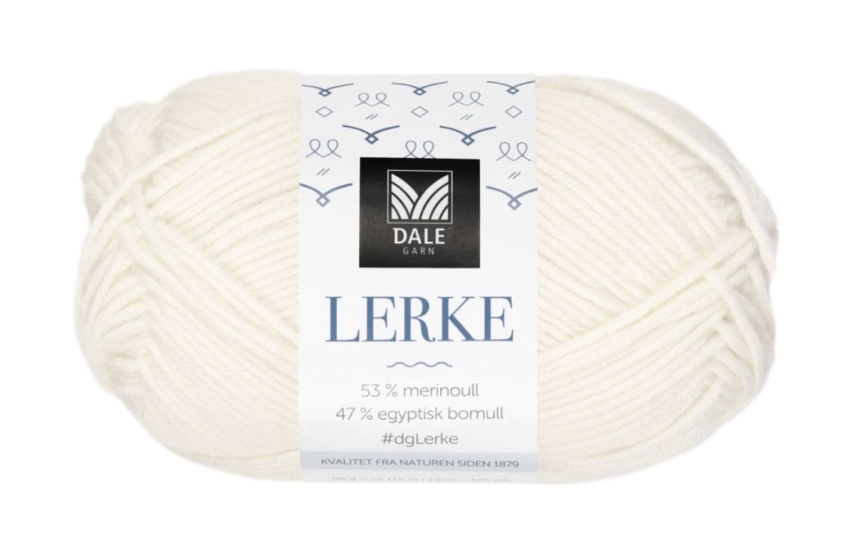 Strikk The Look: Mammahjerte-jakke hvit