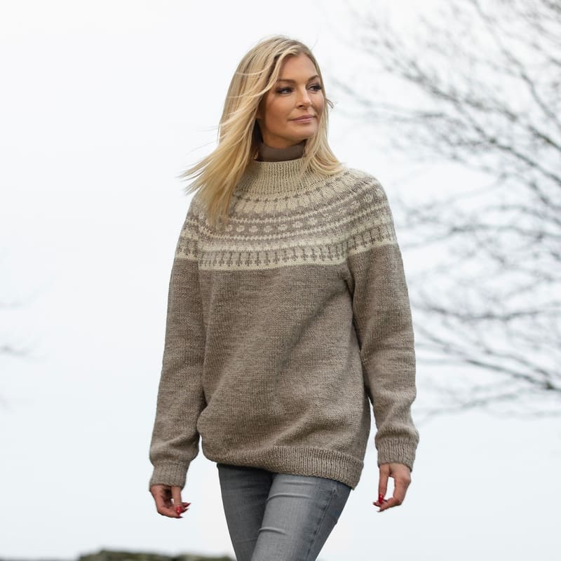 Strikk The Look: Natur-genser