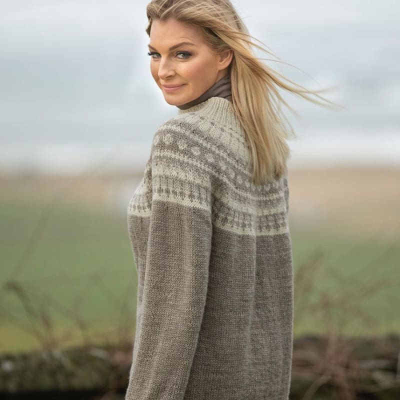 Strikk The Look: Natur-genser