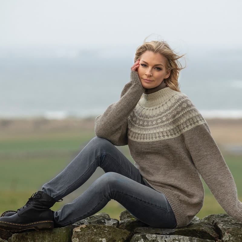 Strikk The Look: Natur-genser