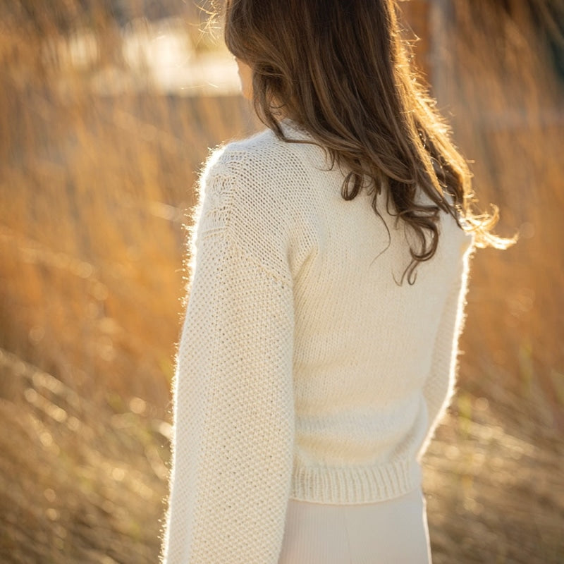 Strikk The Look: Neah-jakke natur