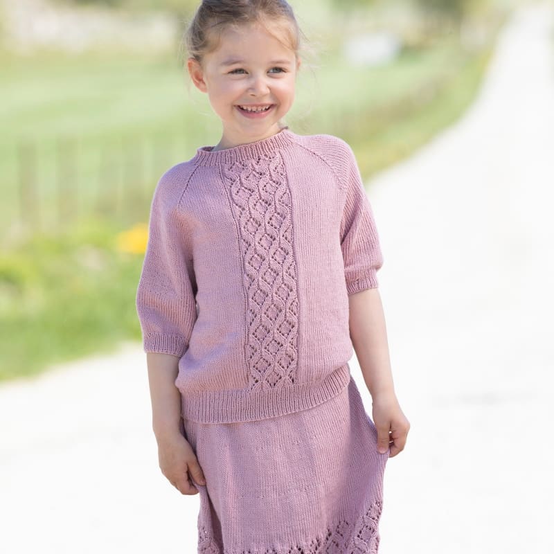 Strikk The Look: Nira genser og skjørt