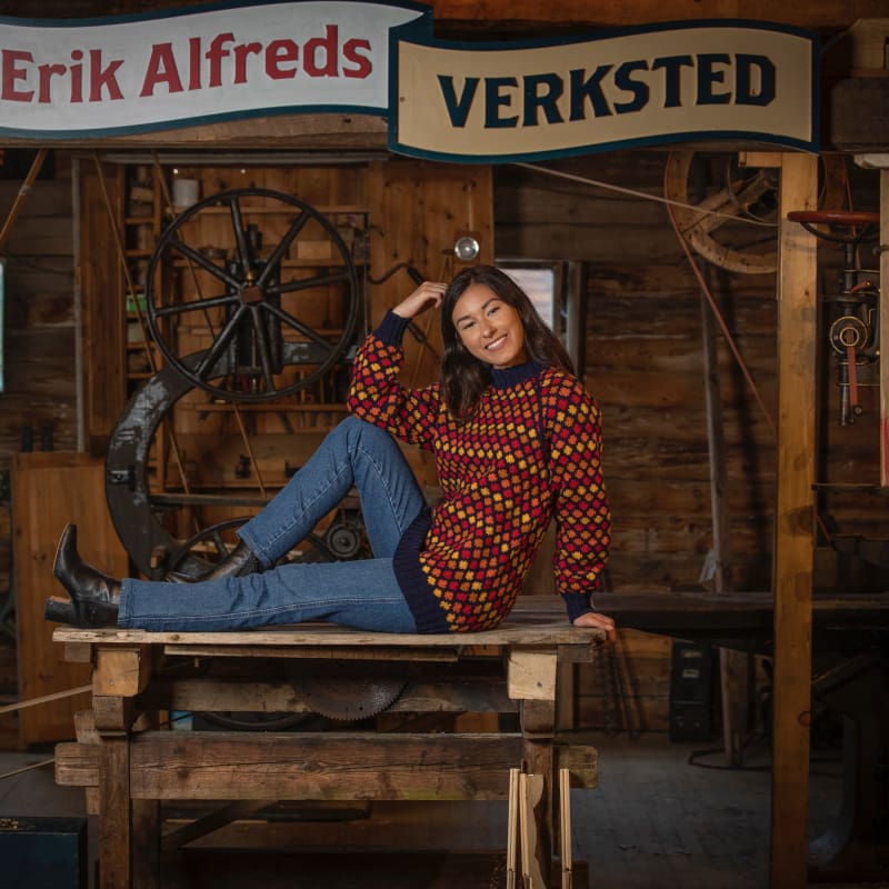 Strikk The Look: Oppfinner-genseren marine