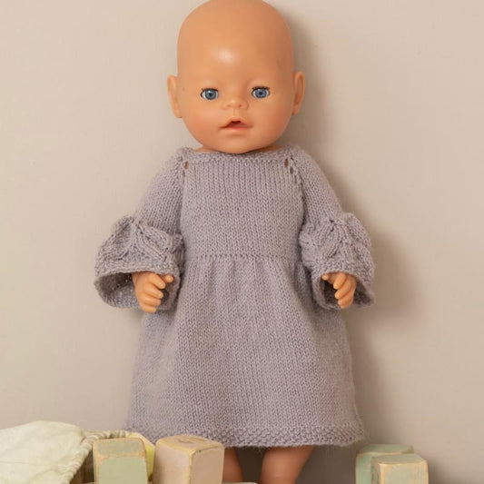 Strikk The Look: "Ovida"-dukkekjole