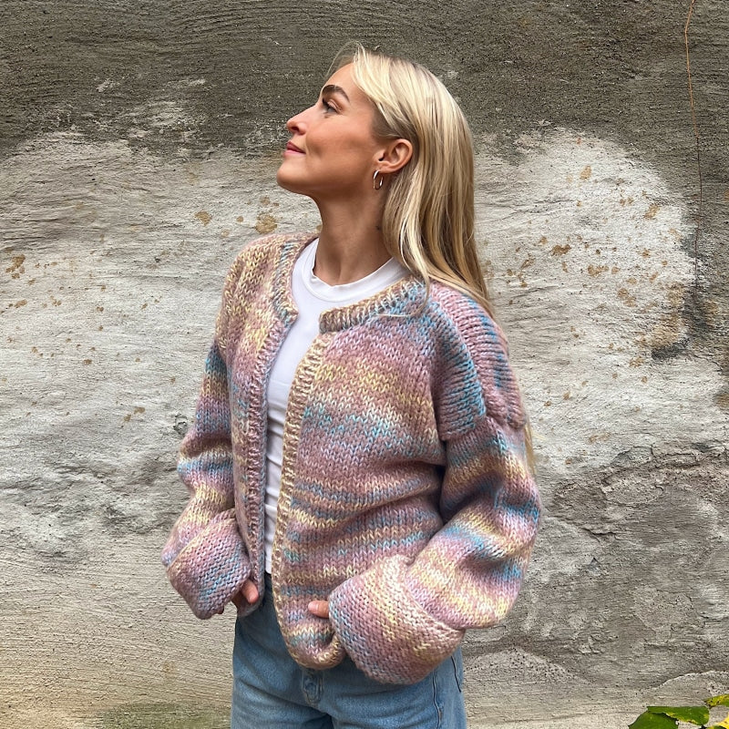 Strikk The Look: Øyunn jakke pastell