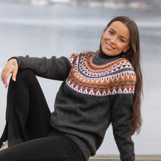 Strikk The Look: Pibbar-genser koks