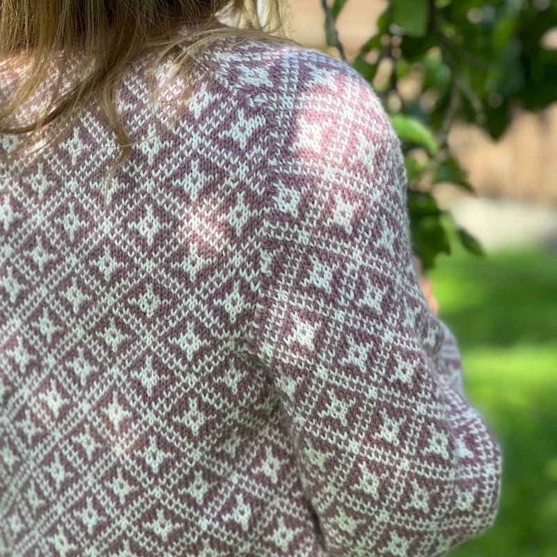 Strikk The Look: Plinga-genser rose (DSA Sterk)